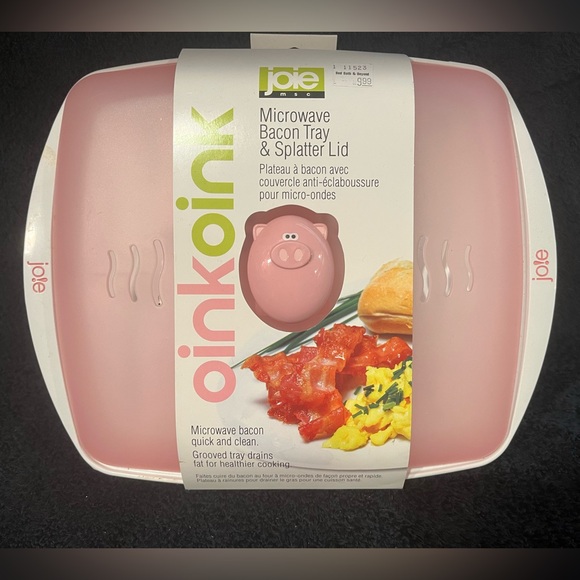 Joie Microwave Bacon Tray & Splatter Lid - Picture 1 of 3